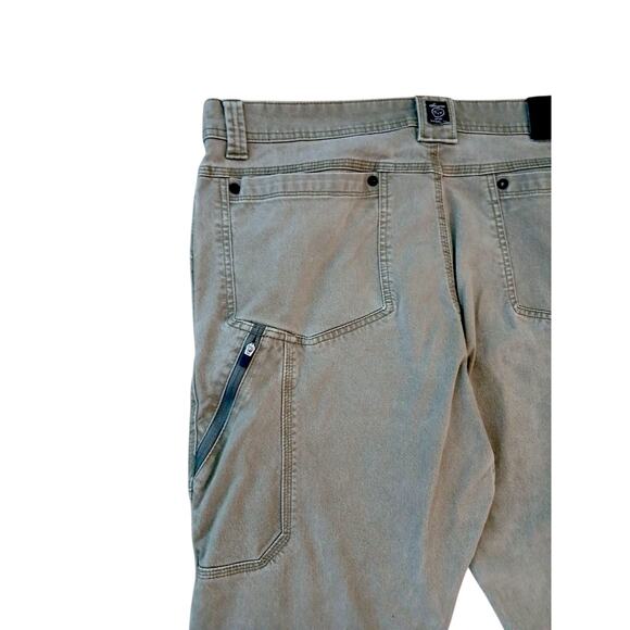 Wrangler All Terrain Gear ATG Work Pants Classic Canvas Mens 36 X 30 - Picture 5 of 16